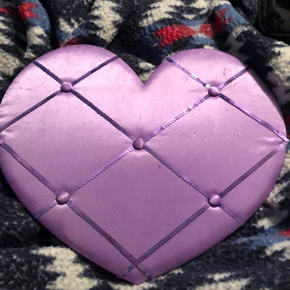 Heart shaped picture collage